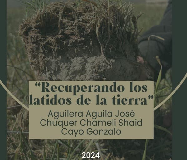 Proyecto: Recuperando los latidos de la tierra